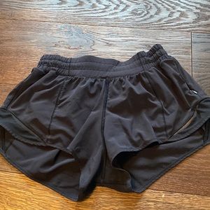Black lululemon shorts
